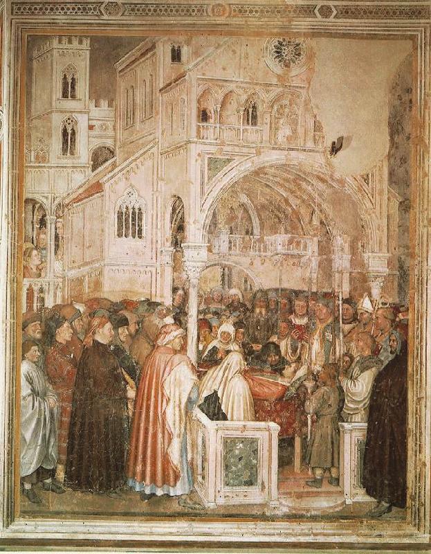 ALTICHIERO da Zevio Death of St Lucy Sweden oil painting art